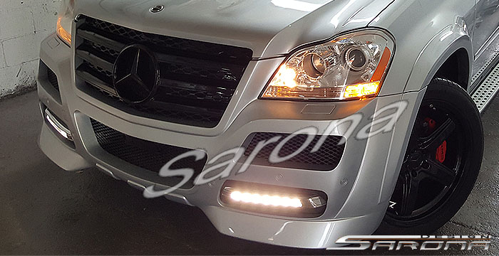 Custom Mercedes GL  SUV/SAV/Crossover Front Bumper (2006 - 2012) - $1890.00 (Part #MB-155-FB)